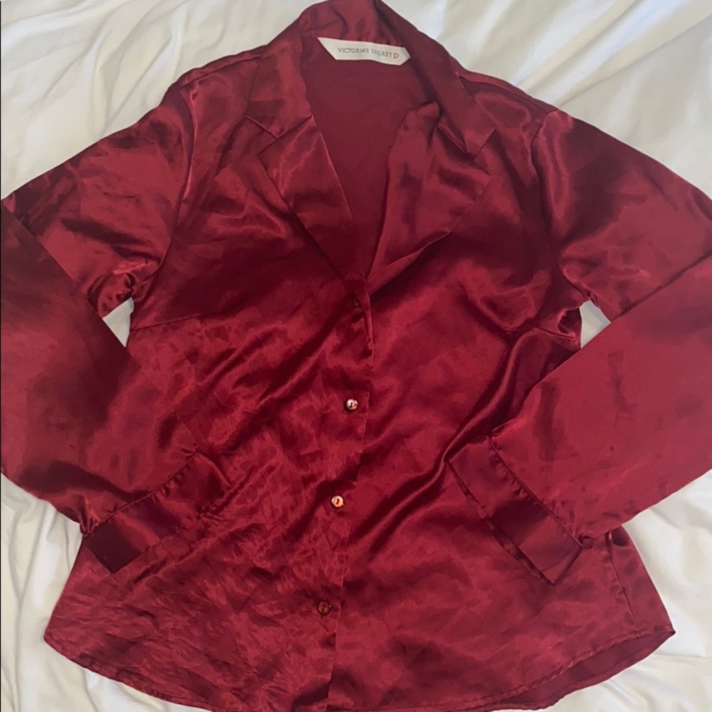 Victoria Secret satin blouse